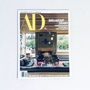 ⭐️5 For 25⭐️ Architectural Digest Magazine - February 2024 - Breakout Stars